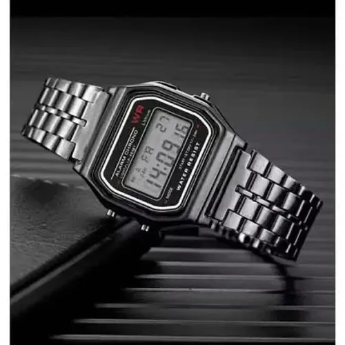 Relógio Casio Preto Digital - Clássico, Resistente e Confiável