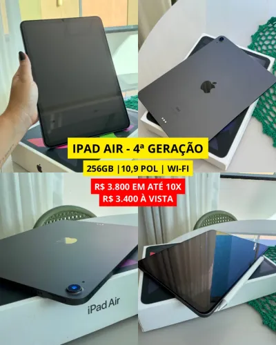 IPad Air 4ª Geração (256gb) | Tablet Apple 