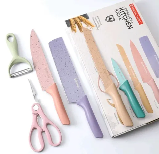Kit facas colorido ( OFERTA )