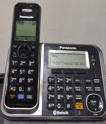 Telefone Panasonic Sem Fio - Com Defeito no Monofone para Recuperaçao e Manutenção