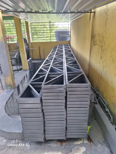 Tesoura 6mt/30cm perfil 2 polegadas chapa 14 com entrega grátis 