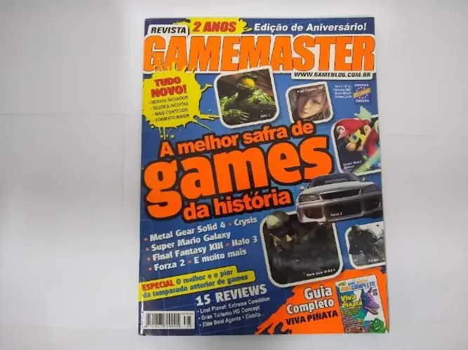 Revista: A Melhor Safra De Games - Gamemaster Ano 3 N 25