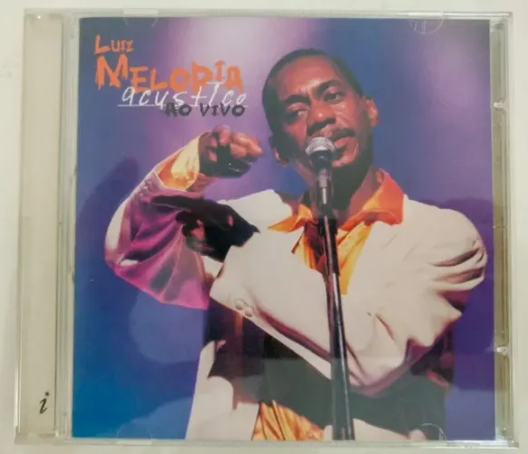 CD - Luiz Melodia - acústico - ao vivo