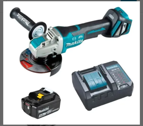 Esmerilhadeira Angular A Bateria 18v 5ah Dga519z Makita Biv