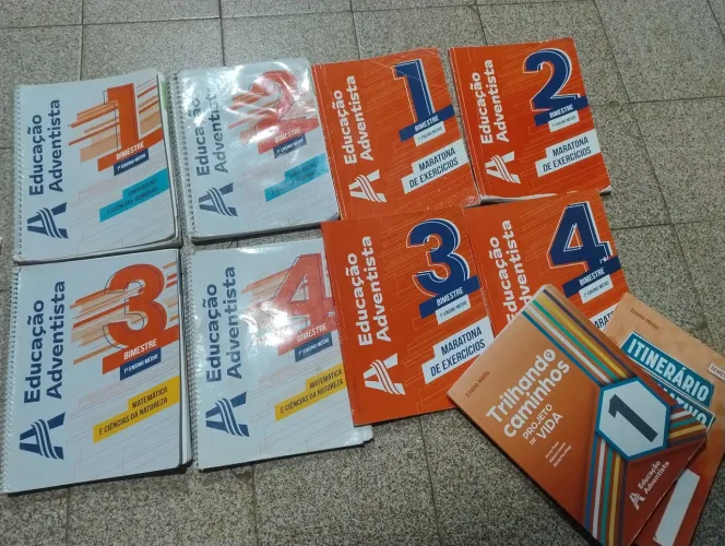 Livros Adventista 1 ano Ensino médio