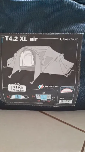 Barraca Quechua T4 2 XL Air nunca usada.