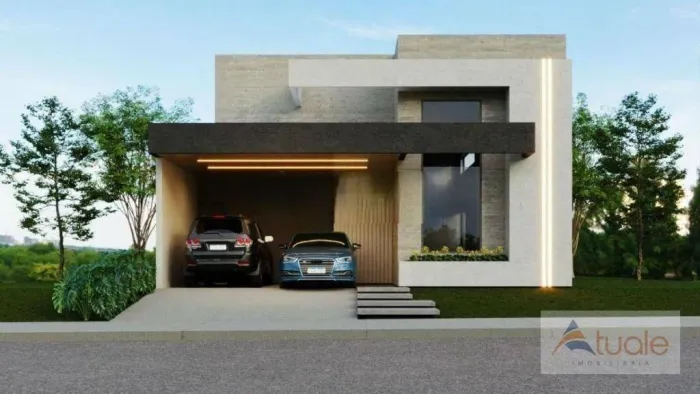 Casa com 3 dormitórios à venda, 188 m² por R$ 1.300.000,00 - Condomínio Aurora - Paulínia/