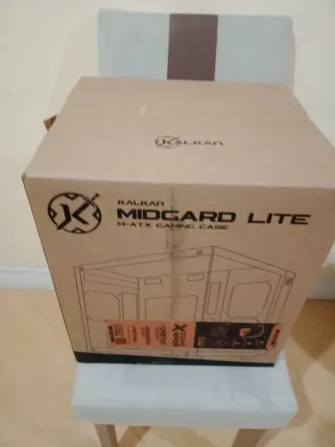 Gabinete kalkan midgard lite m-atx gaming