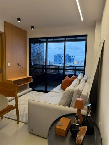 HIGH PONTA VERDE | QUARTO E SALA MOBILIADO PARA LOCAÇÃO