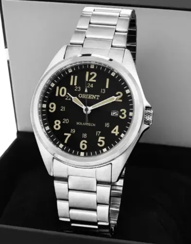 Relógio Orient Solartech 40mm Novo