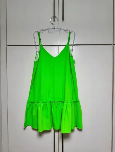 Vestido verde Lança perfume TAM G