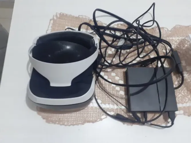 ÓCULOS VR 3D PS4 COMPLETO, FUNCIONANDO