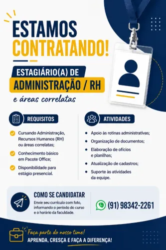 Estágio Administração