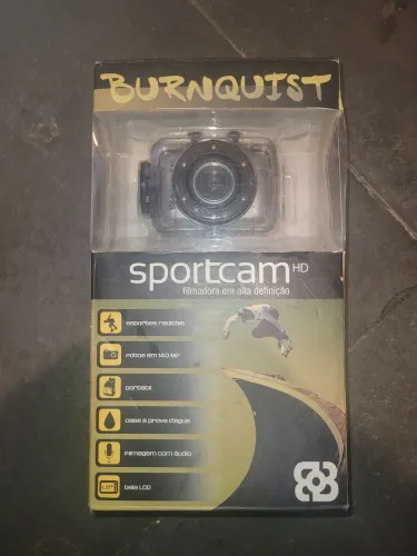 Câmera de Ação Multilaser Sportcam HD Bob Burnquist - NOVA NA CAIXA (Nunca Usada)