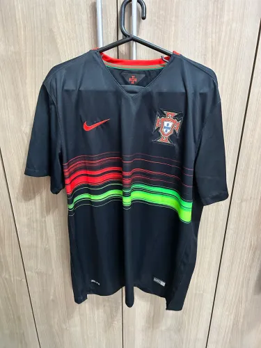 Camiseta Seleção de Portugal Preta Nike