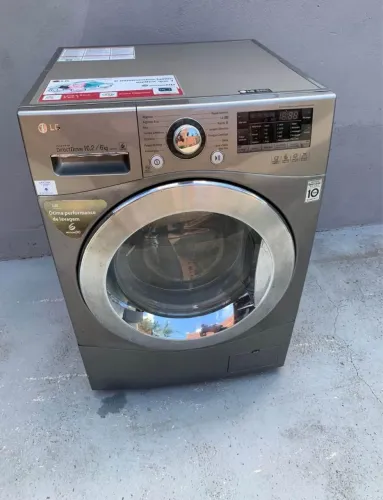 Máquina lava e seca inox LG 127 VLT