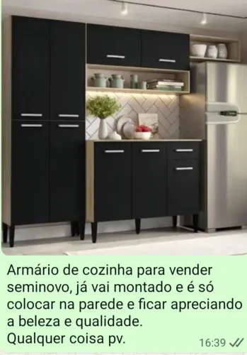 Vendo armário de cozinha Semi-novo!
