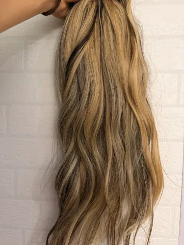Cabelo humano brasileiro 180 gramas