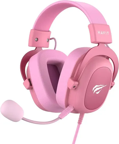 Headset Gamer Havit H2002D Rosa