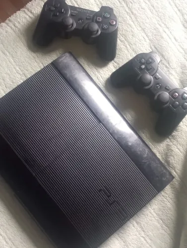 PS3, Play3, PlayStation 3 + Desbloqueado + 2 Controles + Vários Jogos + Entrego + Parcelo