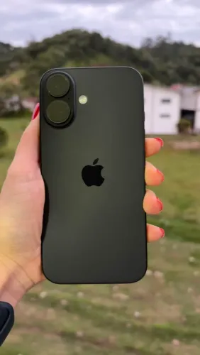 IPhone 16 Preto 128gb, Bateria 100%, SEM DETALHES