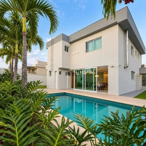 Casa Pronta para Morar Disponível para Locação | Casa Duplex com 5 Suítes, Piscina e Marce