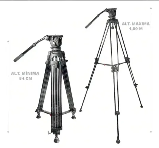 TRIPÉ HIDRAÚLICO PROFISSIONAL WF616 - NOVO