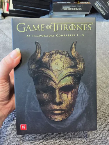Box DVDs Game of Thrones - Temporadas 1 a 5