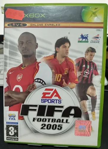 Jogo FIFA Football 2005 Xbox Clássico Importado europeu 