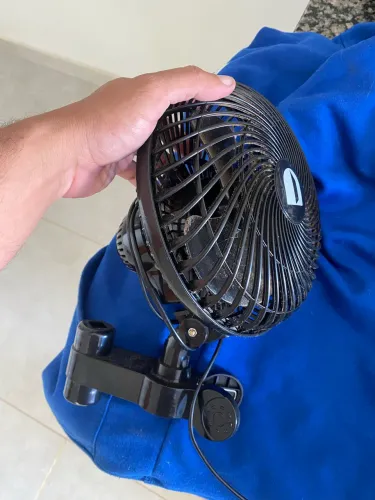 Ventilador oscilante 360 graus Leds indor