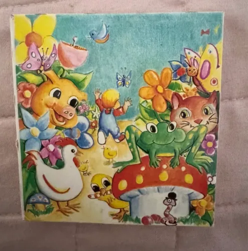 Caixinha rara anos 90- mini lápis de cor Labra Animais
