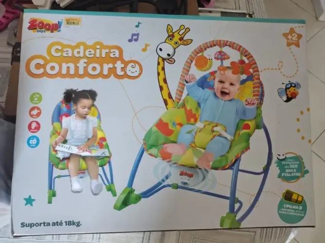Cadeira Conforto Zoop Toys - Excelente estado