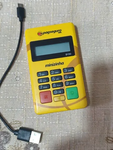 Máquina de cartão minizinha pag seguro