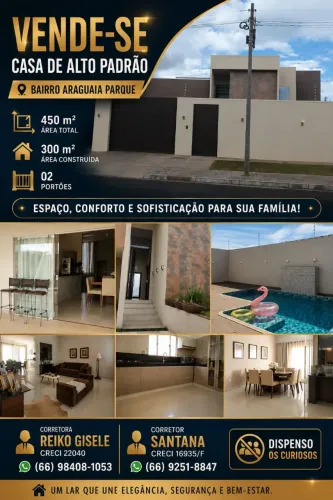 Casa de alto padrão a venda