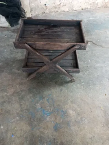 Carrinho de chá/Bar vintage em madeira nobre