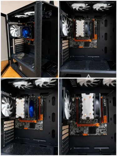 ? Kit Gamer X99 Xeon + 16GB RAM + Gabinete Montech X3 Glass 6 Fans RGB