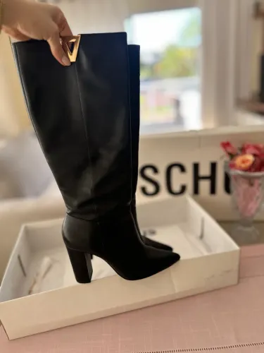 Bota Schütz Cano Alto Preta 38