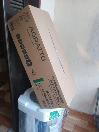 Ar condicionado agratto inverter novo com garantia