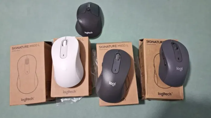 Lote de Mouses Logitech média categoria