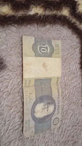 Cédula antiga 10 cruzeiros