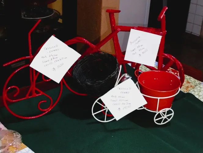 Objetos para decoração 