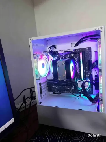 Pc gamer Ryzen 5 5600gt, 16gb RAM, SSD 256gb, fonte 500w 80 plus, gabinete 4 fans