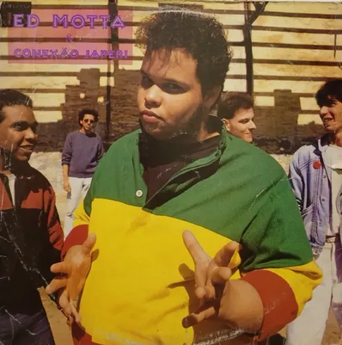 LP vinil Ed Motta e conexão Japeri,1988 fabricado e distribuído por BMG Ariola