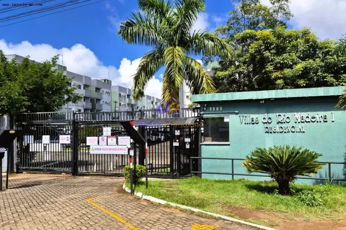 Apartamento Mobiliado à Venda Condomínio Villas do Rio Madeira I - Porto Velho - RO