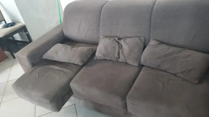 Conjunto de sofá dois e três lugares