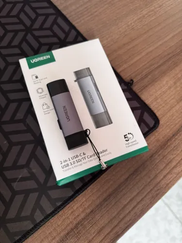 Leitor de Cartão de Memória USB 3.0 Ugreen