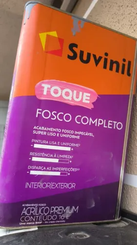 Vendo tinta cinza Suvinil fosco completo 300