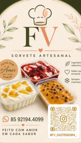 Sorvetes fv_gastronomia eventos e festas encomendas
