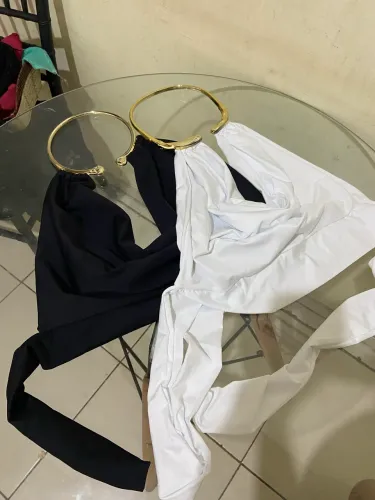 Croopd com argola no tecido poliamida 