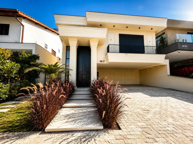 Casa de condomínio para venda possui 257 metros quadrados com 3 quartos